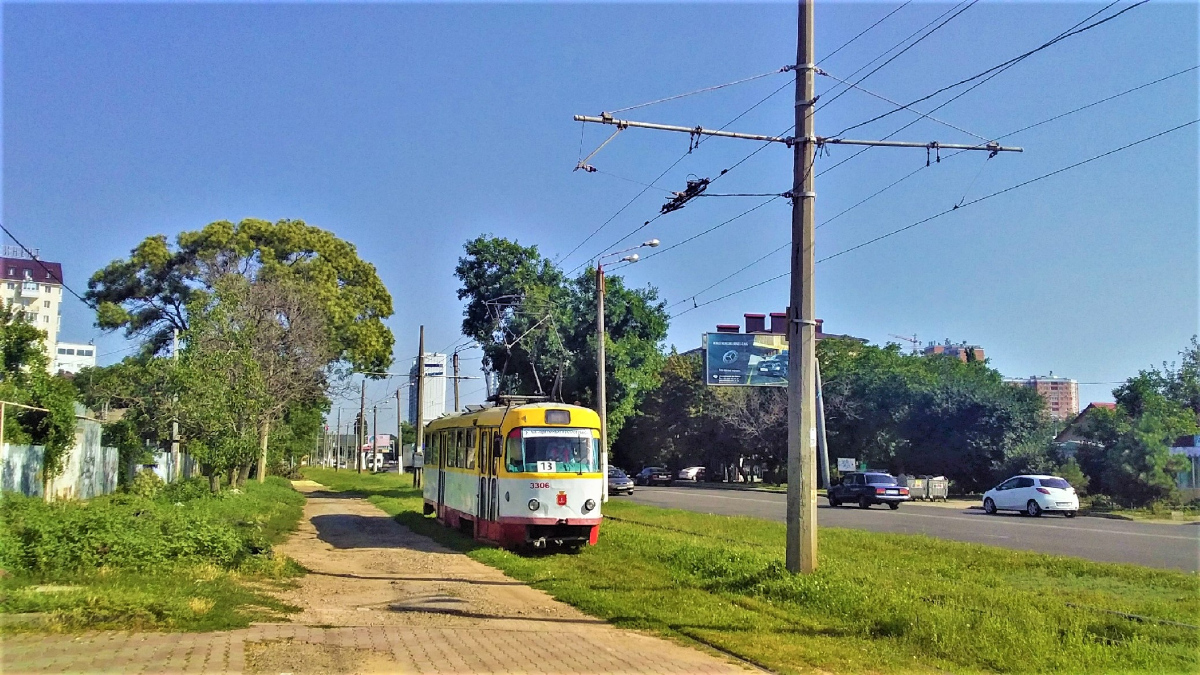 Одесса, Tatra T3R.P № 3306