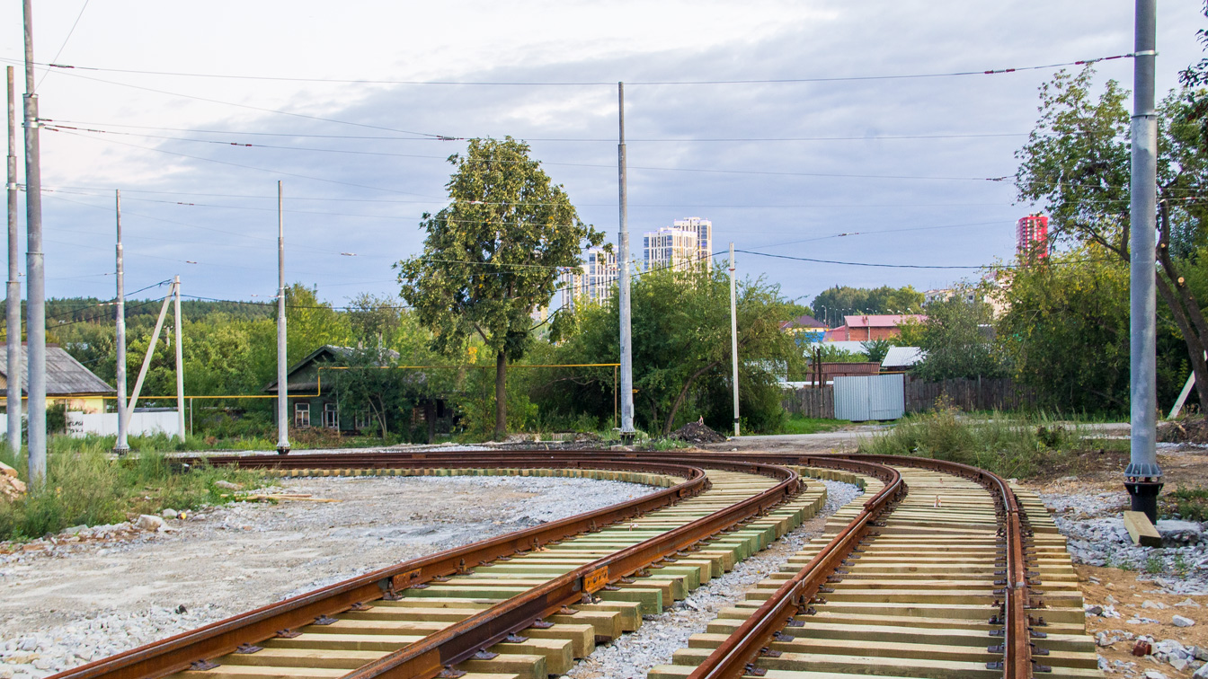 Єкатеринбург — Строительство междугородной трамвайной линии Екатеринбург — Верхняя Пышма; Верхня Пишма — Строительство междугородной трамвайной линии Екатеринбург — Верхняя Пышма
