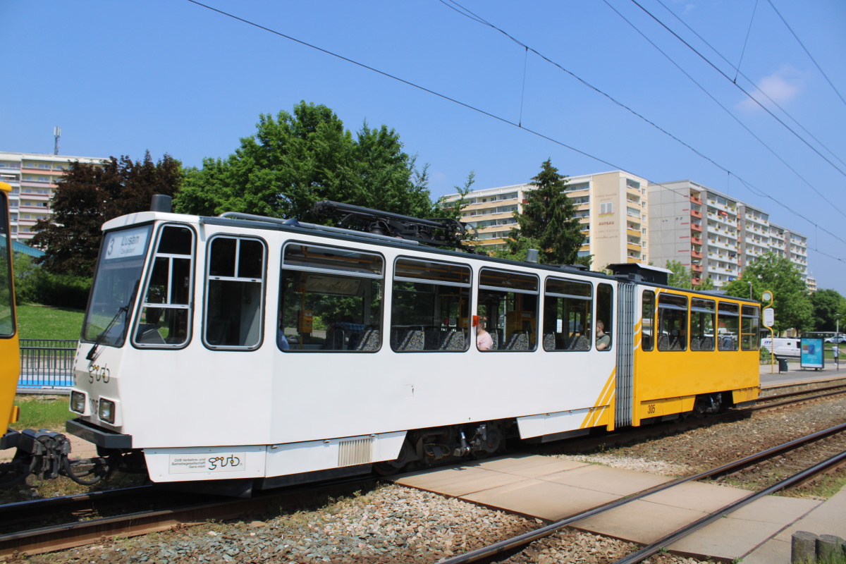 Гера, Tatra KT4DC № 305