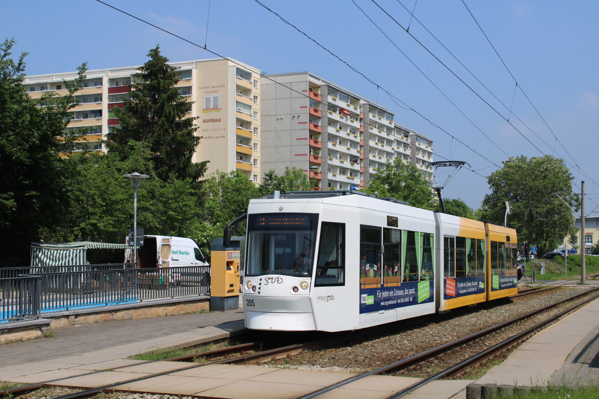 Гера, Alstom NGT8G № 205