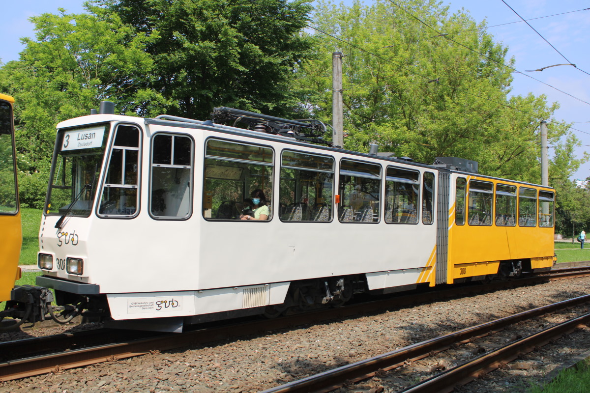 Гера, Tatra KT4DMC № 308