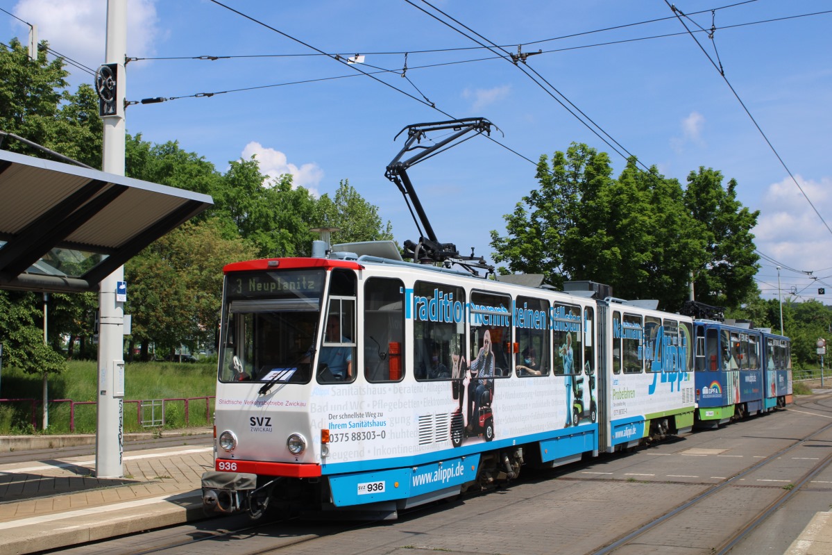 Zwickau, Tatra KT4DMC Br. 936