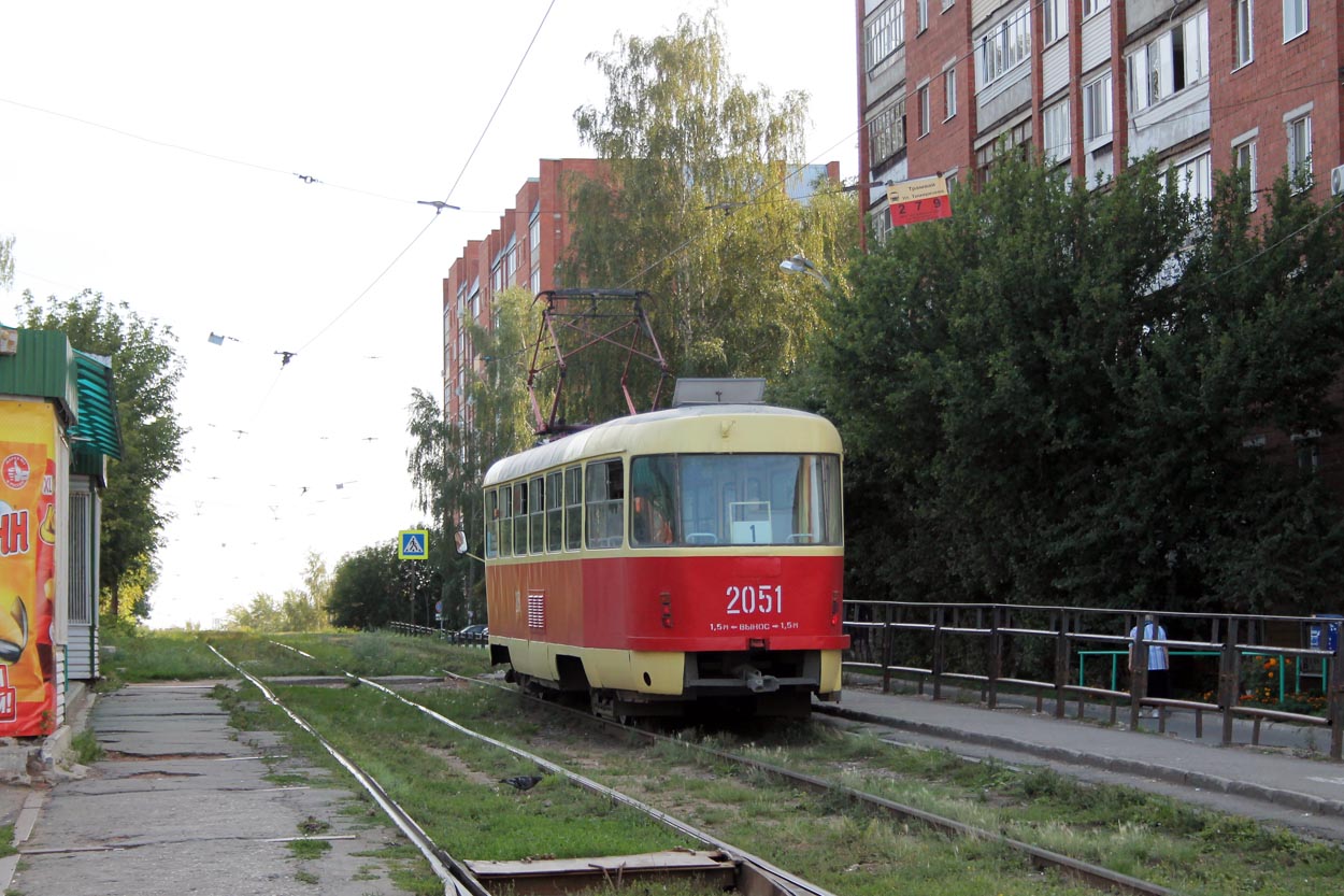 Ижевск, Tatra T3SU мод. Ижевск № 2051