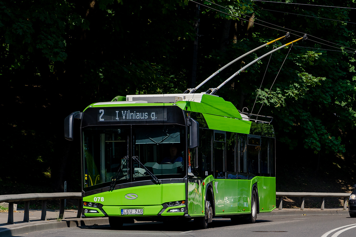 Каунас, Solaris Trollino IV 12 Medcom № 078