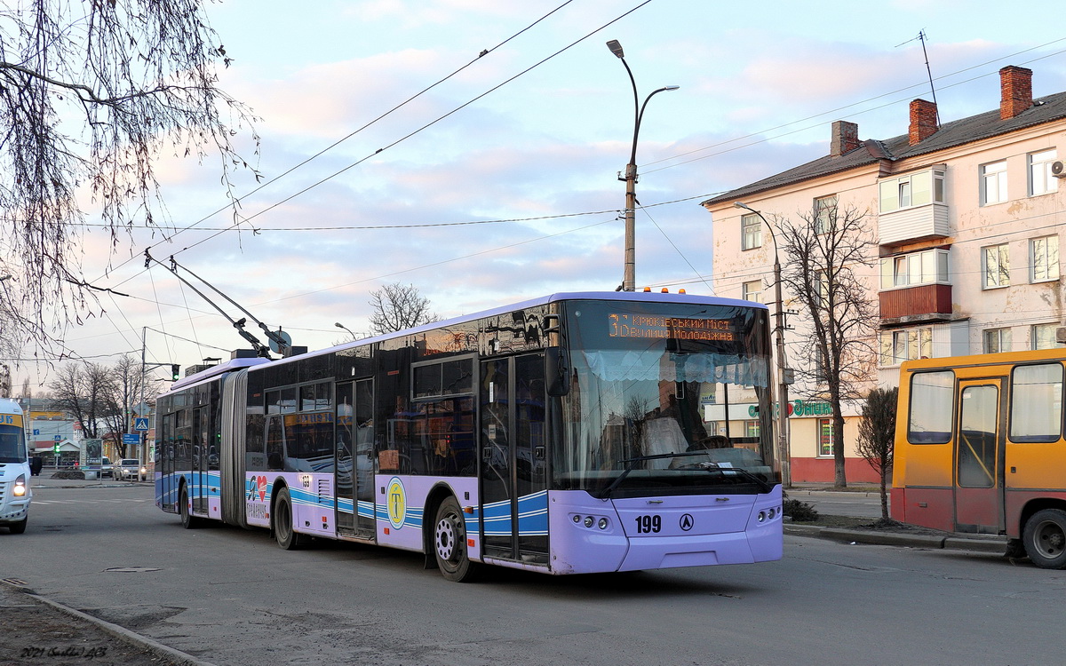 Кременчуг, ЛАЗ E301A1 № 199
