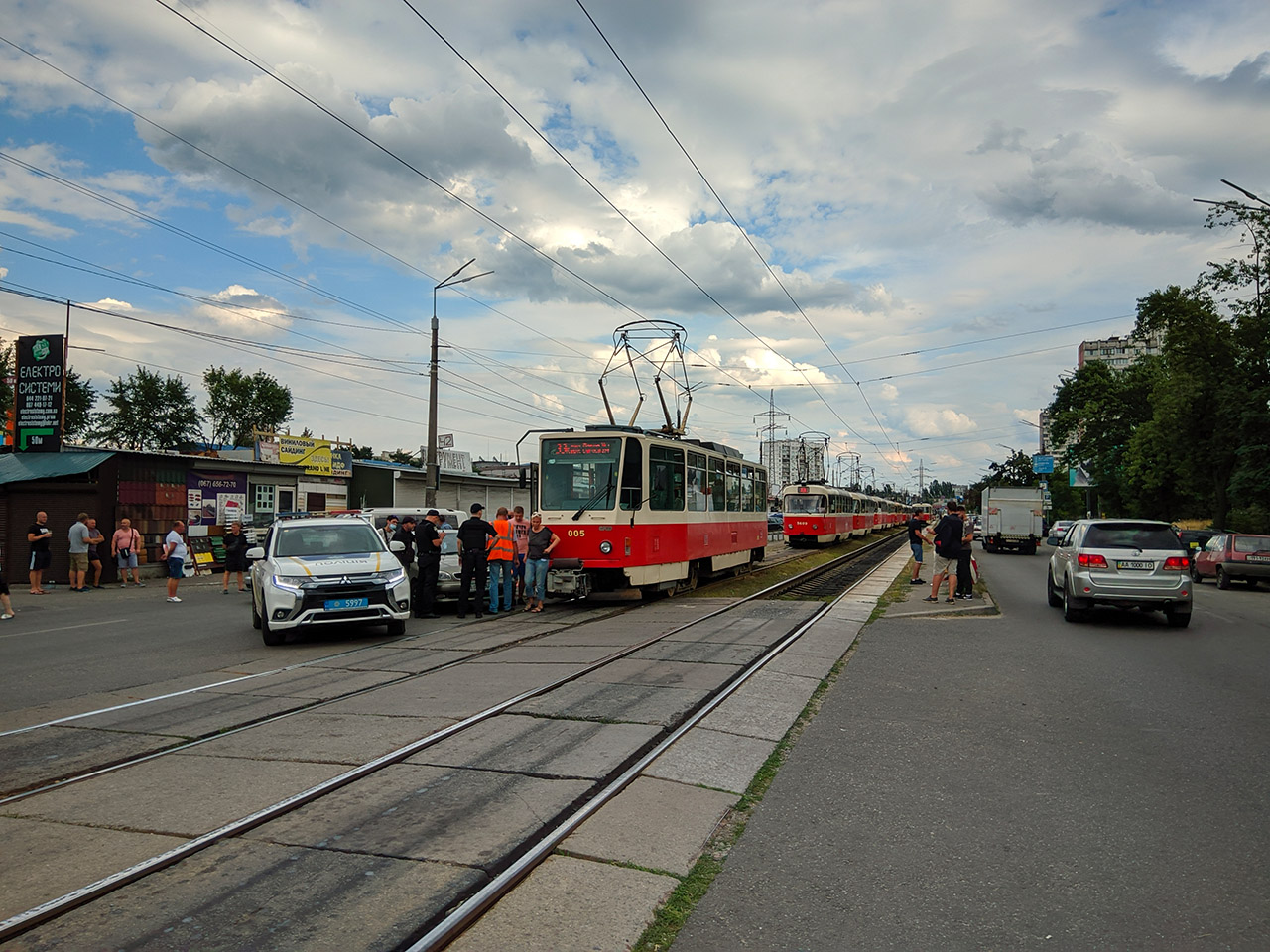 Киев, Tatra T6A5 № 005; Киев — Происшествия