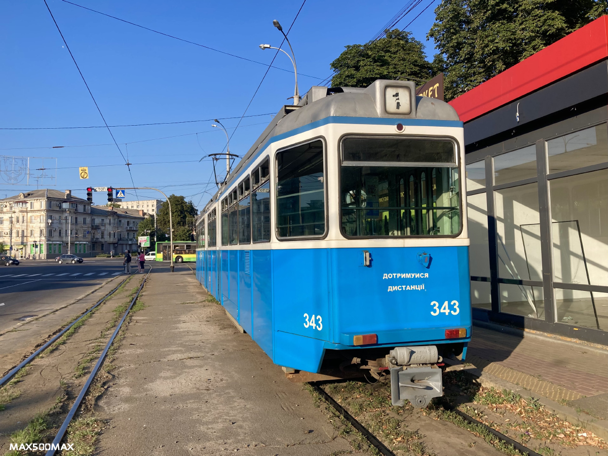 Винница, SWS/SIG/BBC Be 4/6 "Mirage" № 343