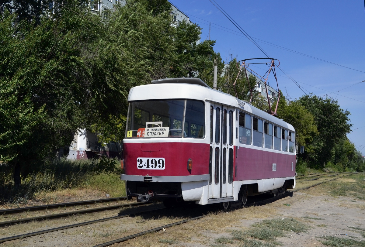 Волгоград, Tatra T3SU (двухдверная) № 2499