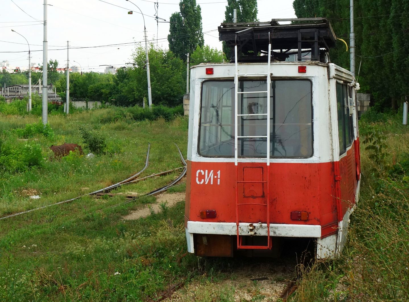 Lipetsk, NTTRZ wire-measuring car č. СИ-1