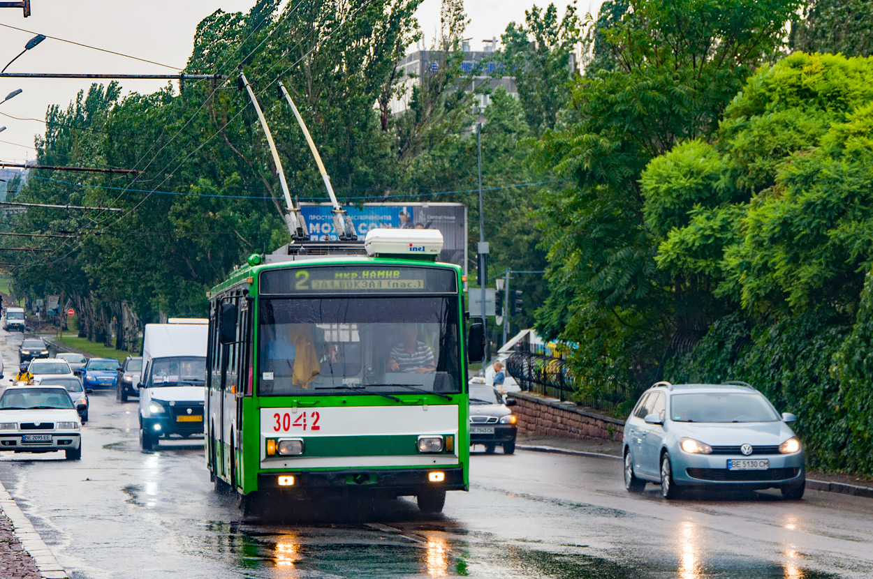 Николаев, Škoda 14TrM № 3042