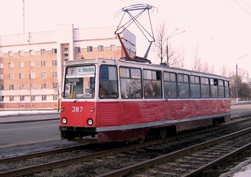 Вітебськ, 71-605 (КТМ-5М3) № 387