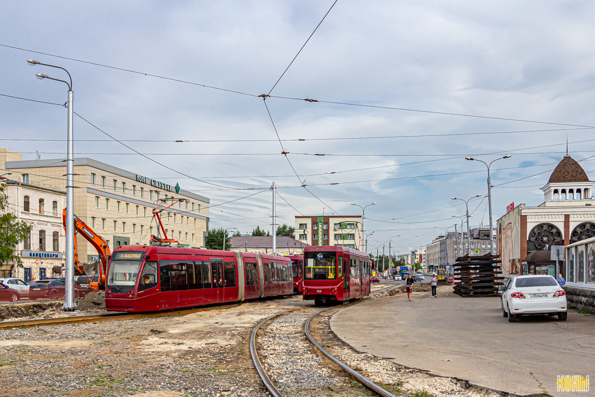 Kazaņa, BKM 84300M № 1306; Kazaņa, 71-407-01 № 1121; Kazaņa — Reconstructoins; Kazaņa — Terminal points and loops Kazaņa, BKM 84300M № 1306; Kazaņa, 71-407-01 № 1121; Kazaņa — Reconstructoins; Kazaņa — Terminal points and loops