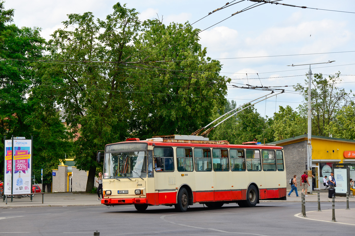 Вильнюс, Škoda 14Tr17/6M № 2668