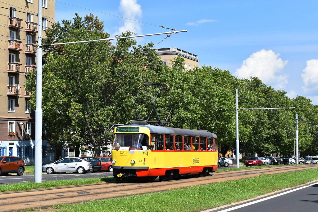 Мост ― Литвинов, Tatra T3M.3 № 275