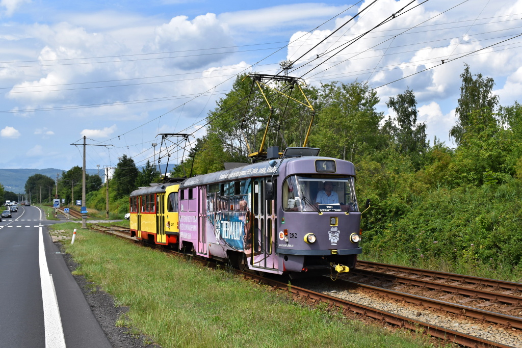 Мост ― Литвинов, Tatra T3M.3 № 282 Мост ― Литвинов, Tatra T3M.3 № 282