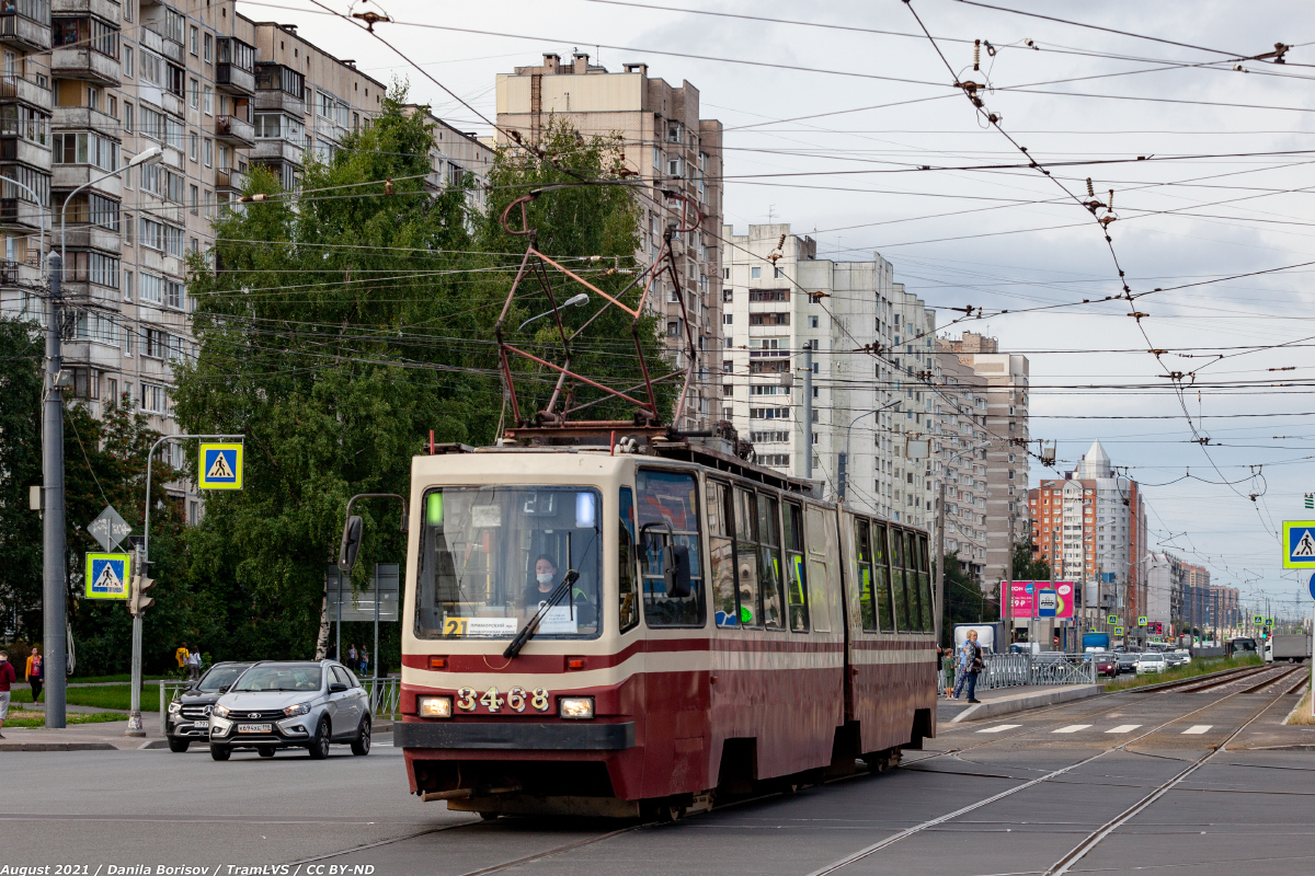 Sankt Petersburg, LVS-86K Nr 3468 Sankt Petersburg, LVS-86K Nr 3468