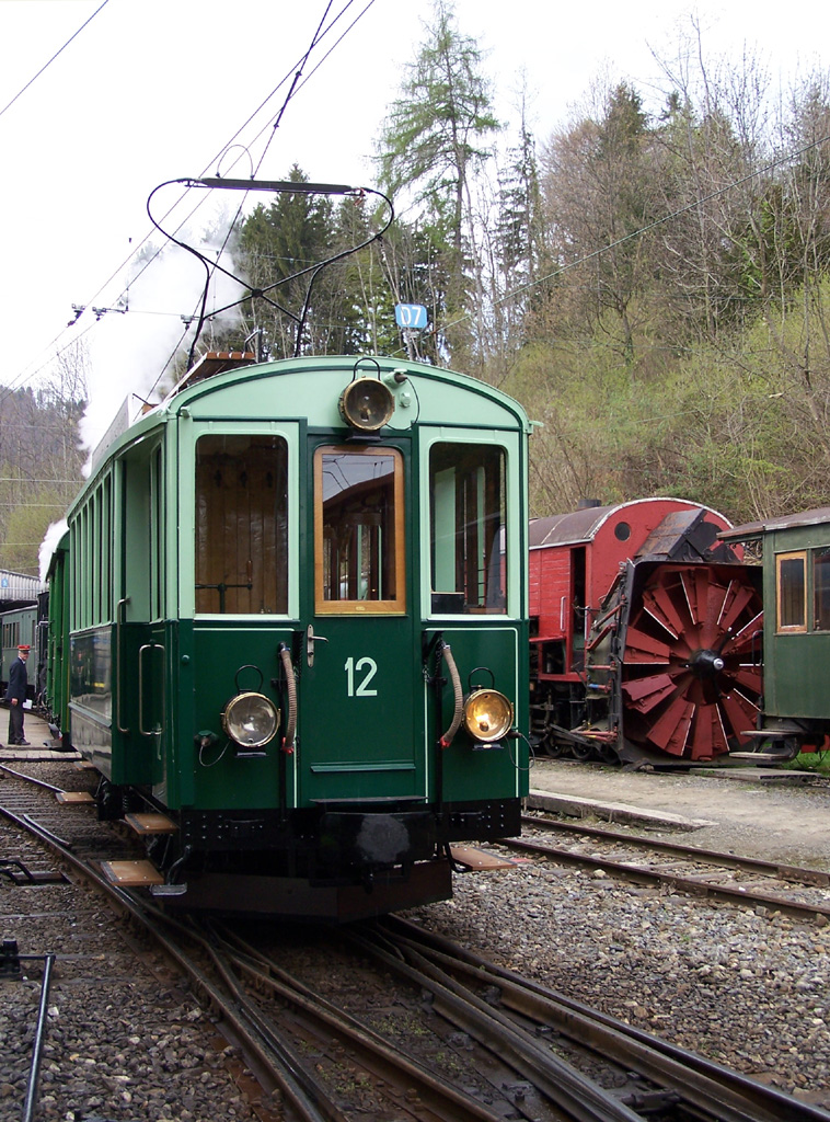 Vevey —  Montreux — Blonay, Ringhoffer 2-axle motor car Nr. 12