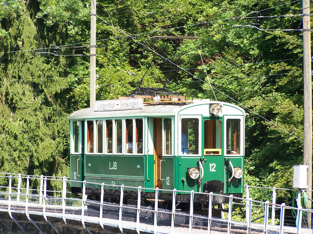 Vevey —  Montreux — Blonay, Ringhoffer 2-axle motor car nr. 12