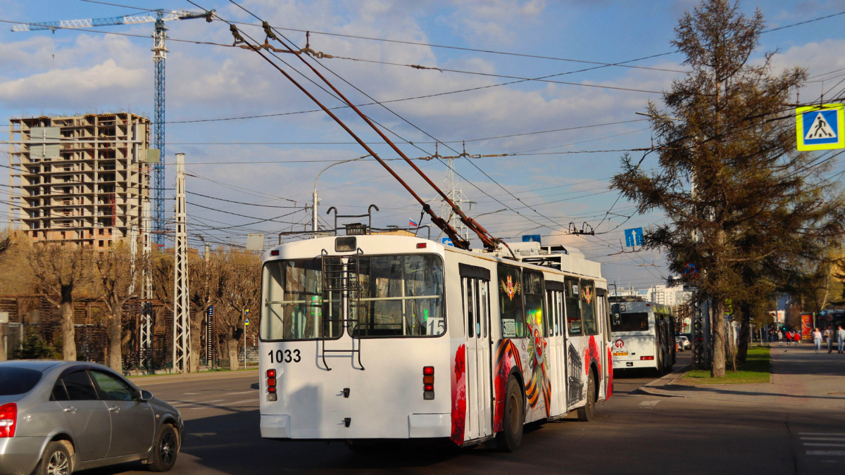 Красноярск, ЗиУ-682 КВР Красноярск № 1033