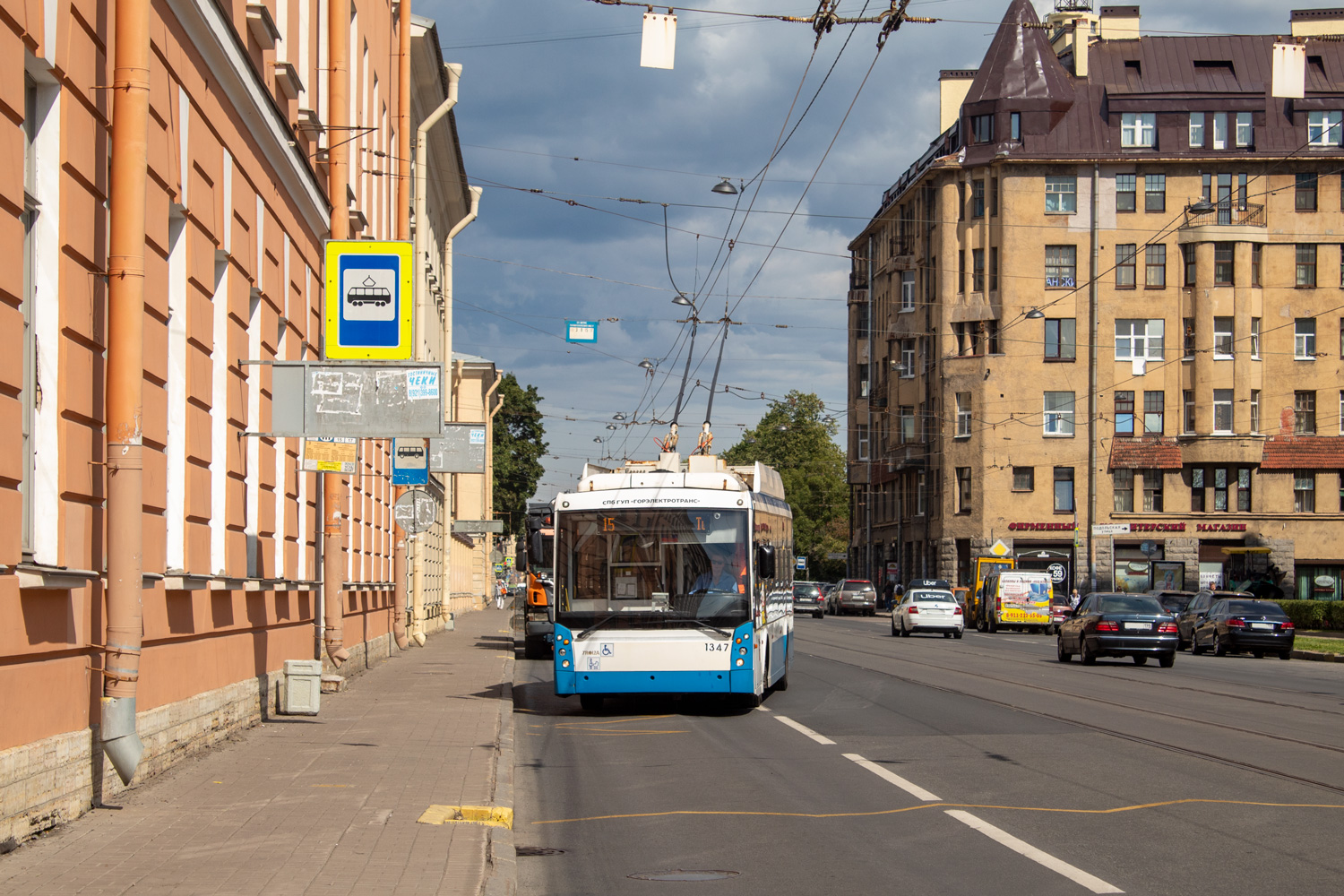 Санкт-Петербург, Тролза-5265.00 «Мегаполис» № 1347
