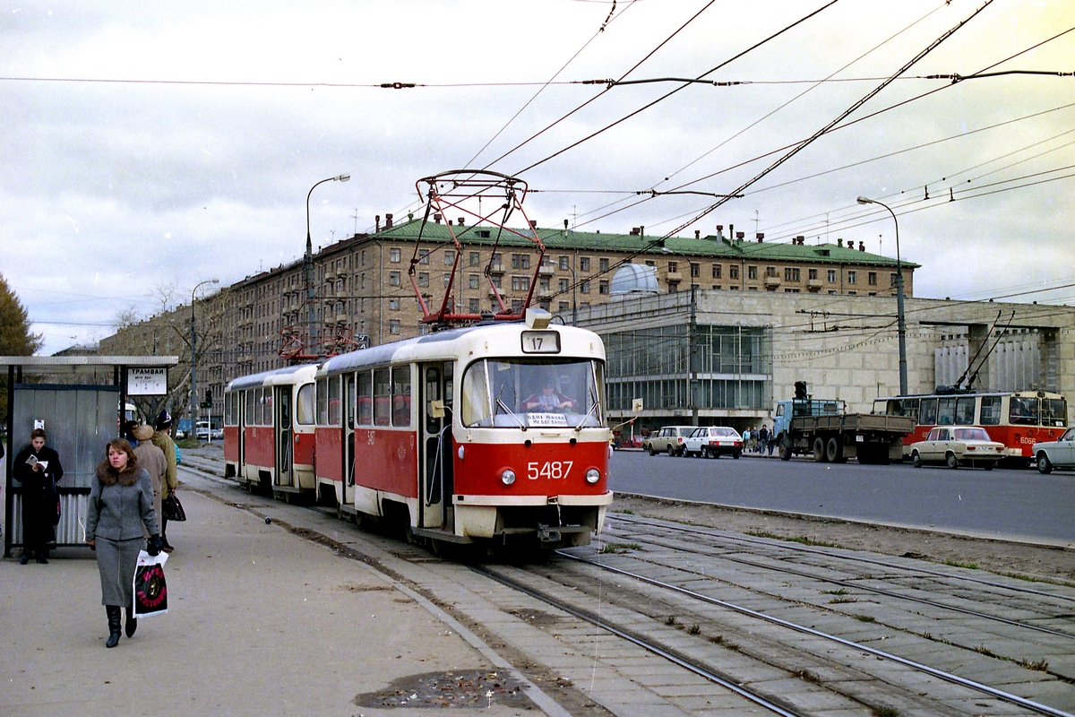 Moskva, Tatra T3SU č. 5487 Moskva, Tatra T3SU č. 5487