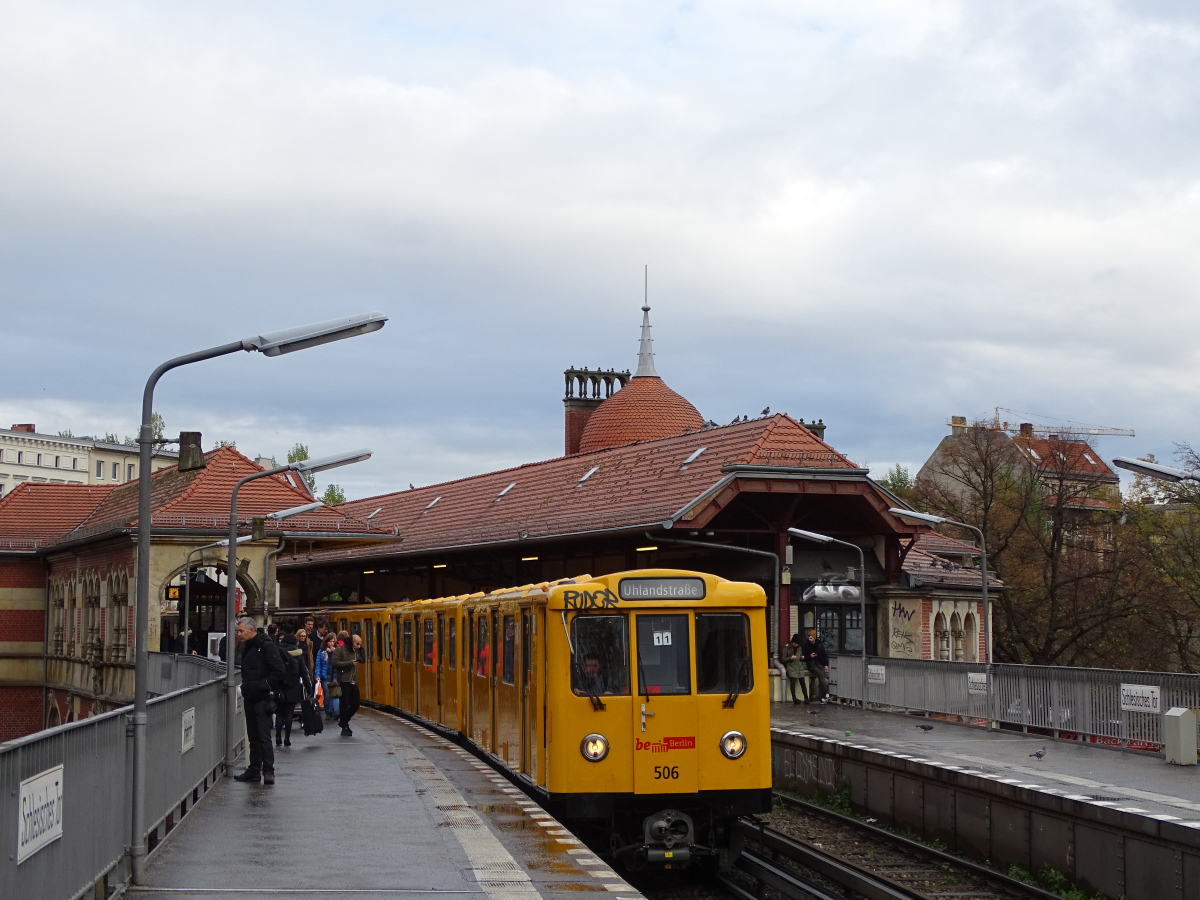 Берлин, BVG A3E № 506