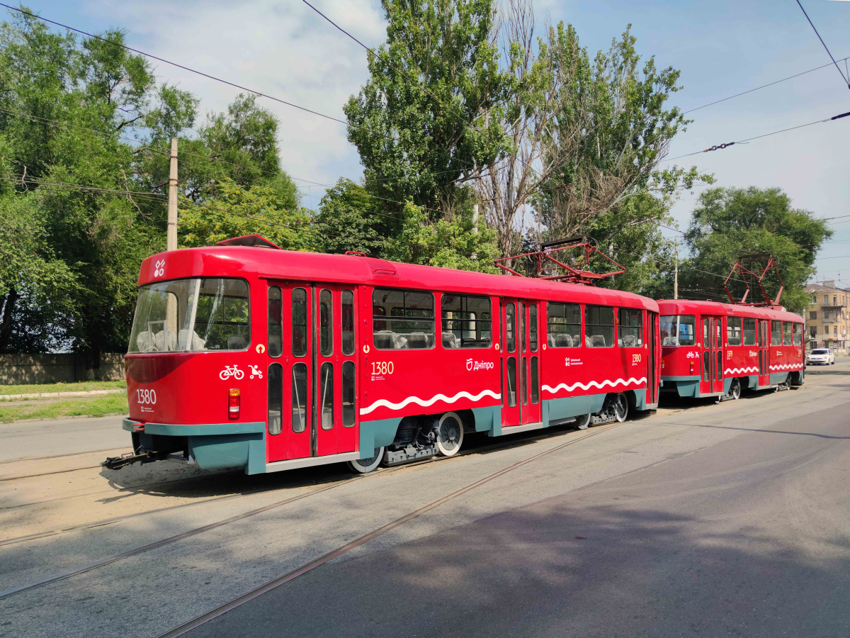Днепр, Tatra T3R.P № 1380