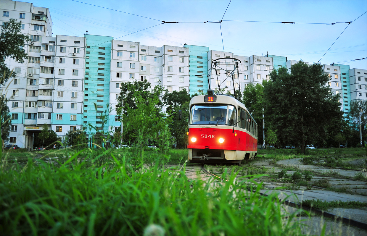Киев, Tatra T3SU № 5848