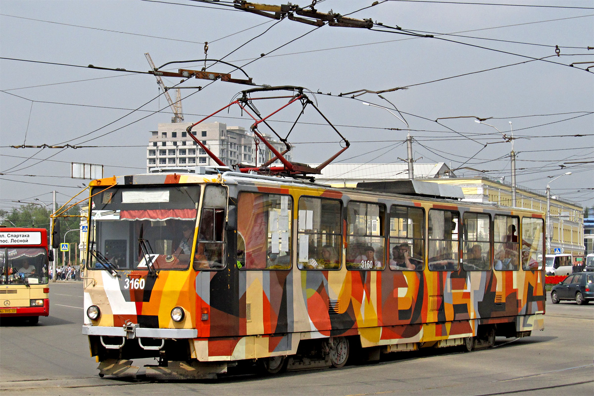 Барнаул, Tatra T6B5SU № 3160