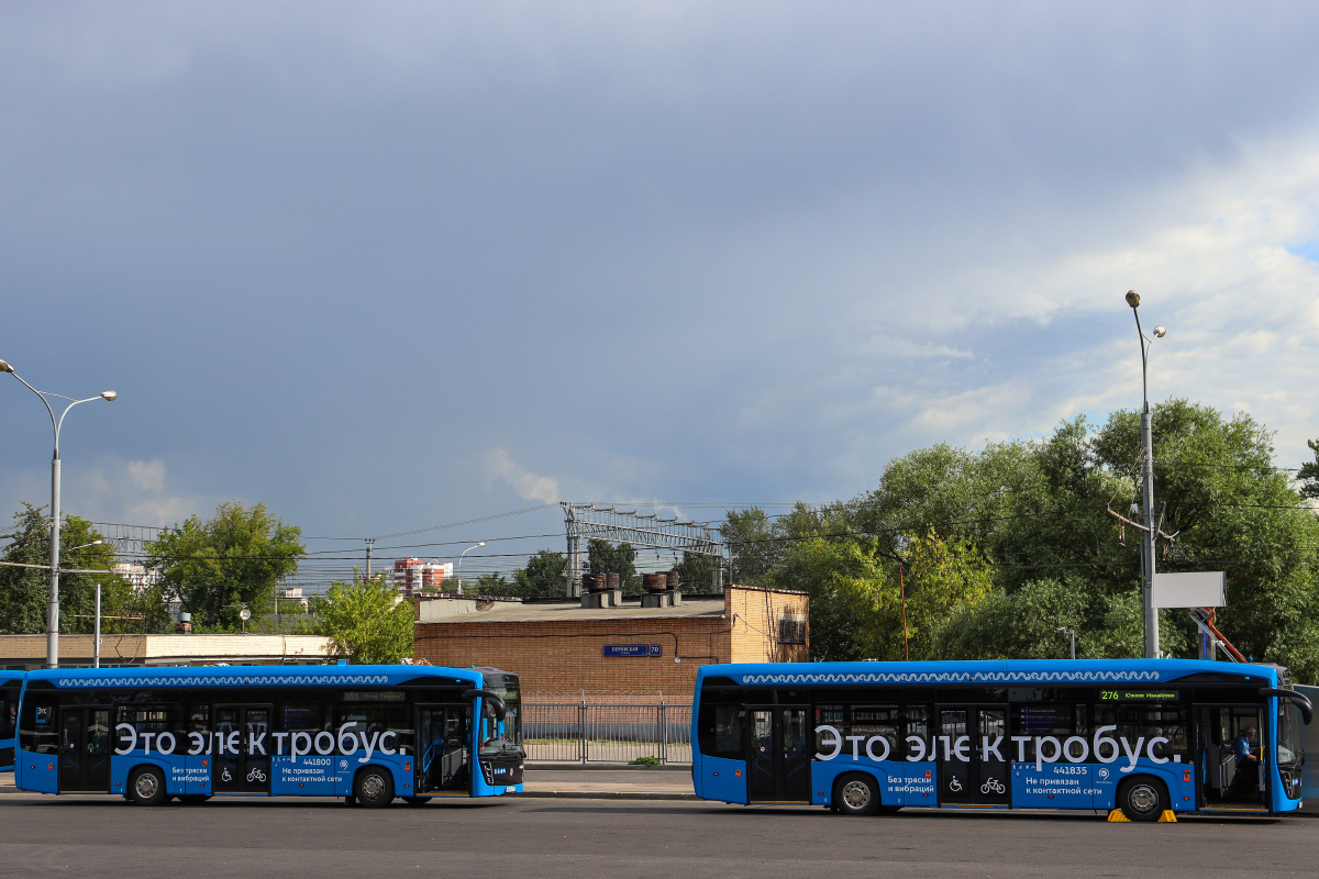 Москва, КАМАЗ-6282 № 441800; Москва, КАМАЗ-6282 № 441835