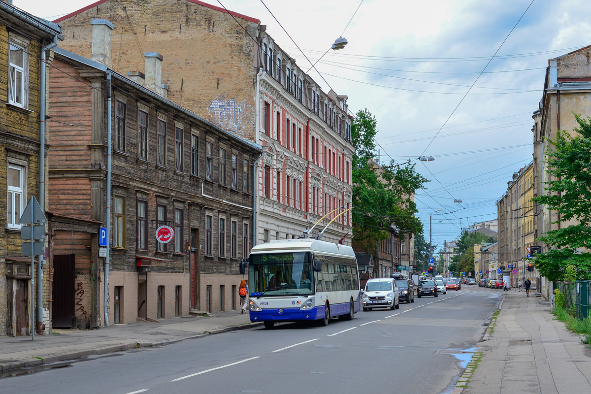 Рига, Škoda 24Tr Irisbus Citelis № 19508