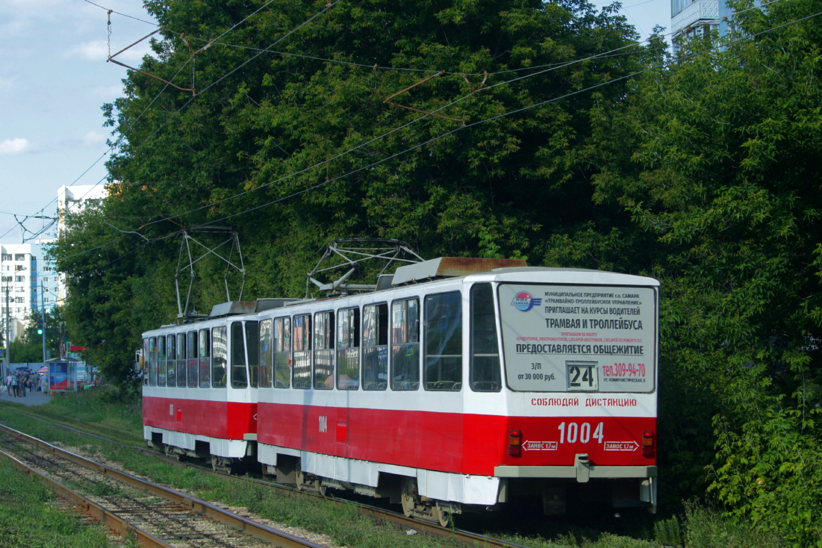 Самара, Tatra T6B5SU № 1004