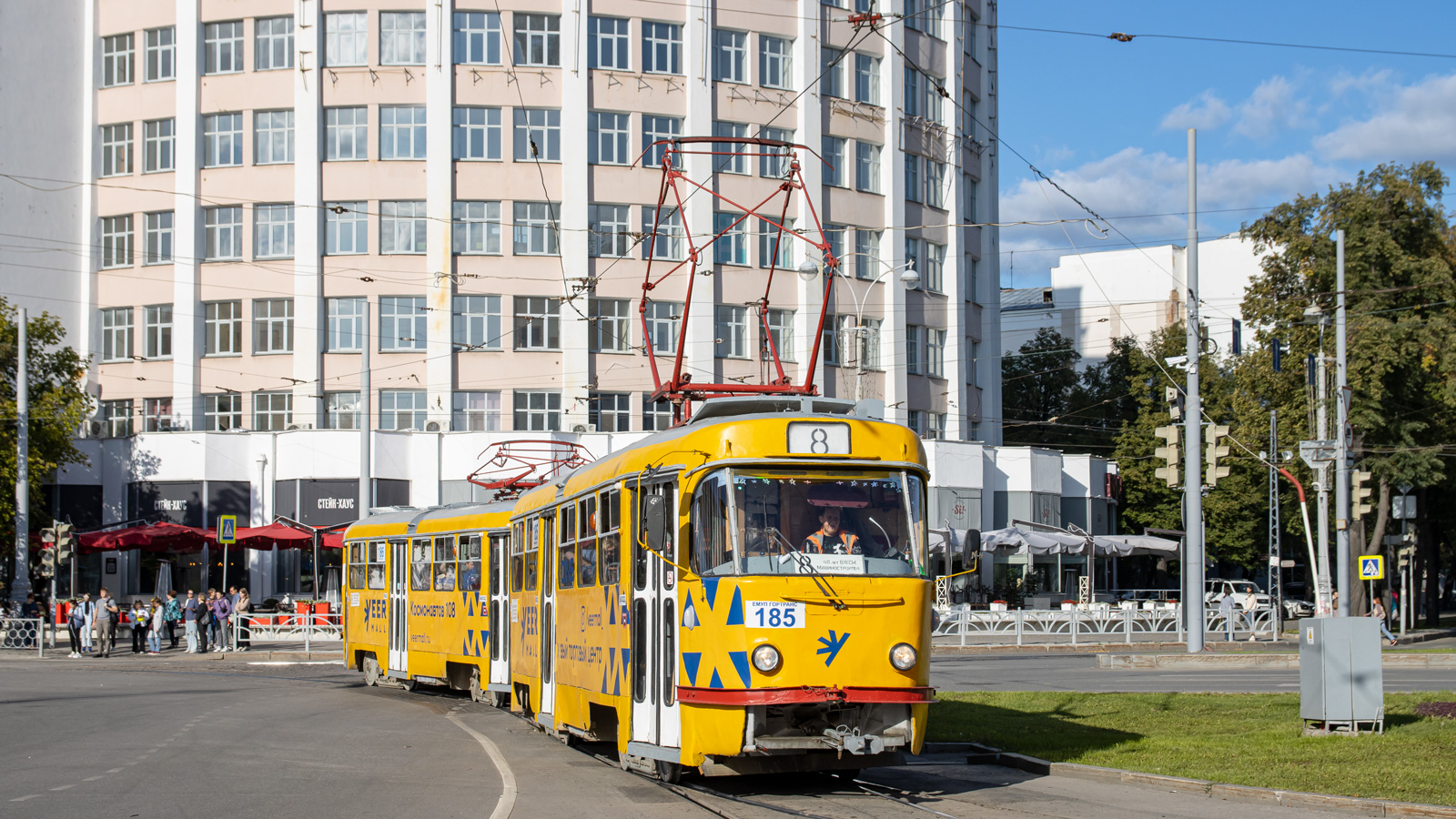 Екатеринбург, Tatra T3SU № 185