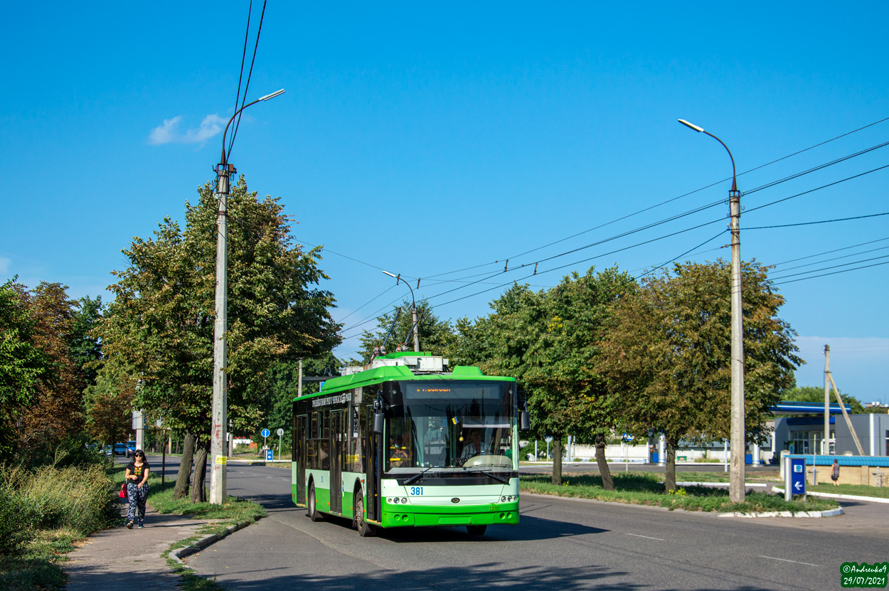 Черкассы, Богдан Т70117 № 381