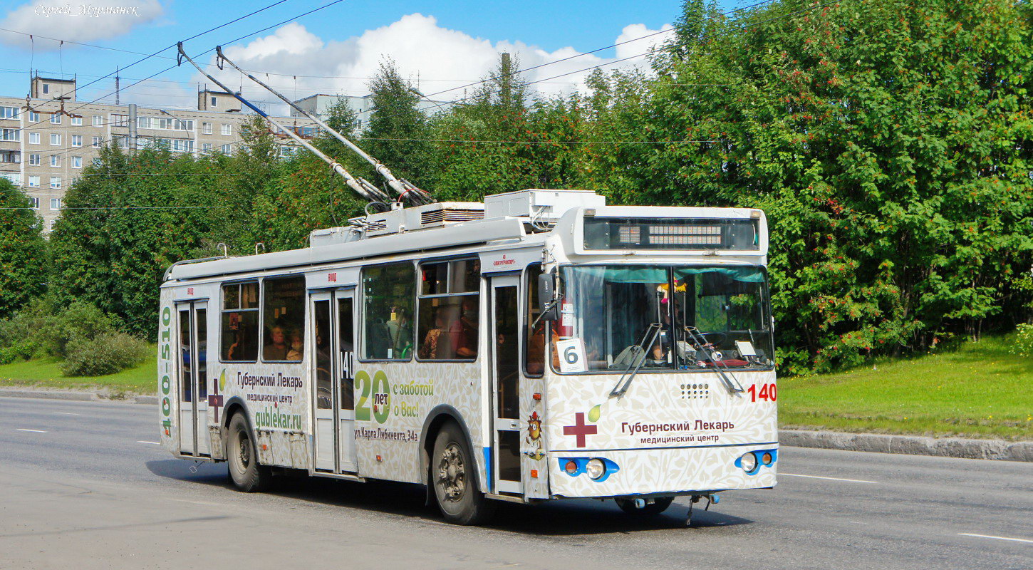 Мурманск, ЗиУ-682Г-016.07 № 140