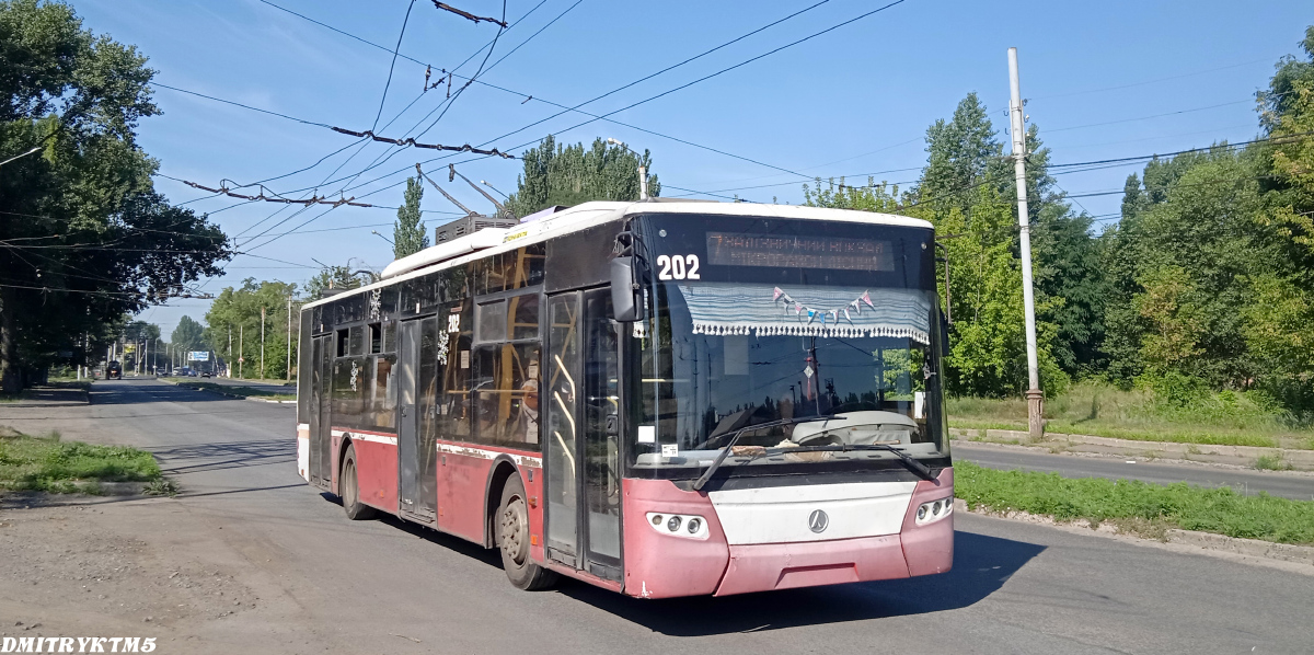 Славянск, ЛАЗ E183A1 № 202