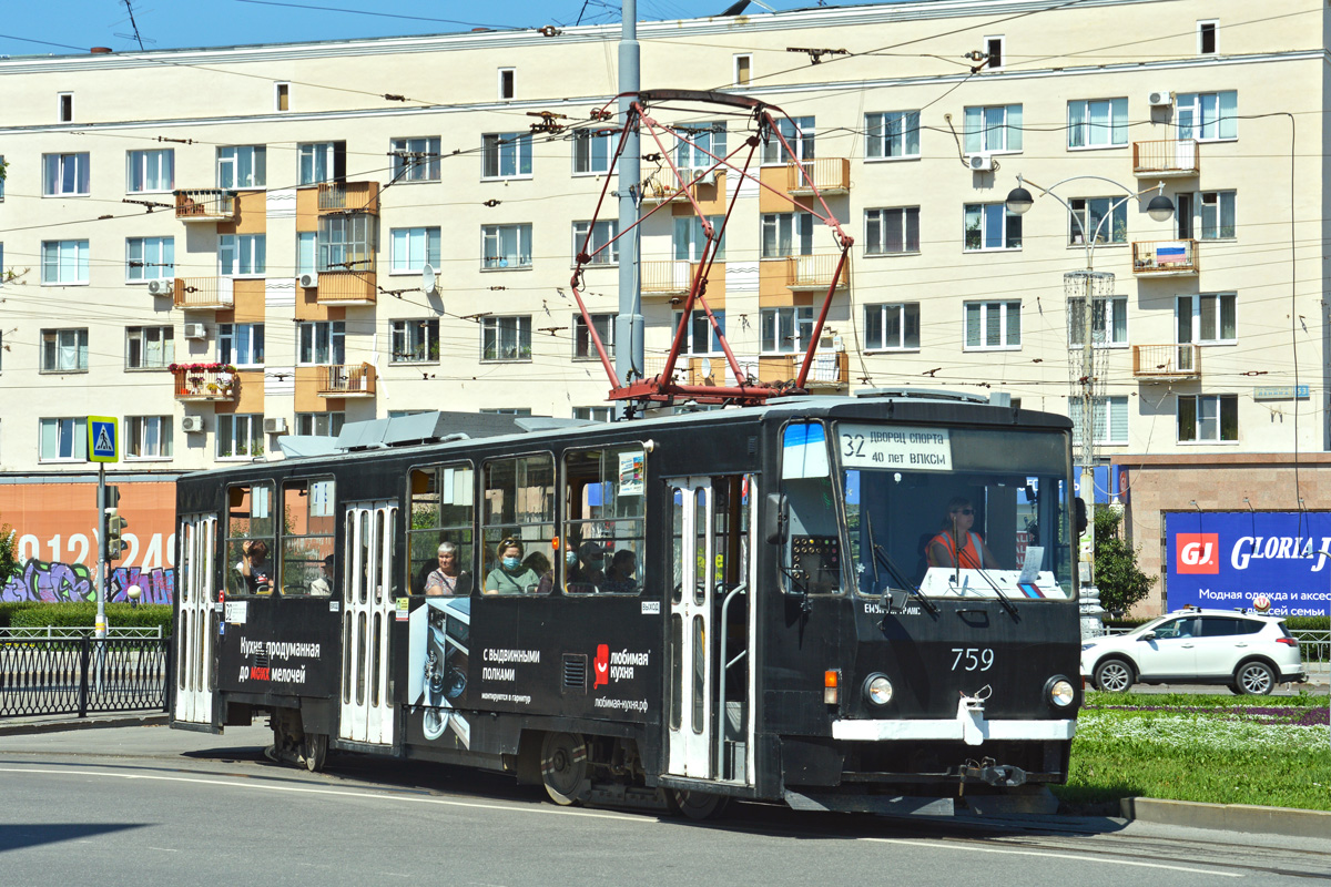 Екатеринбург, Tatra T6B5SU № 759