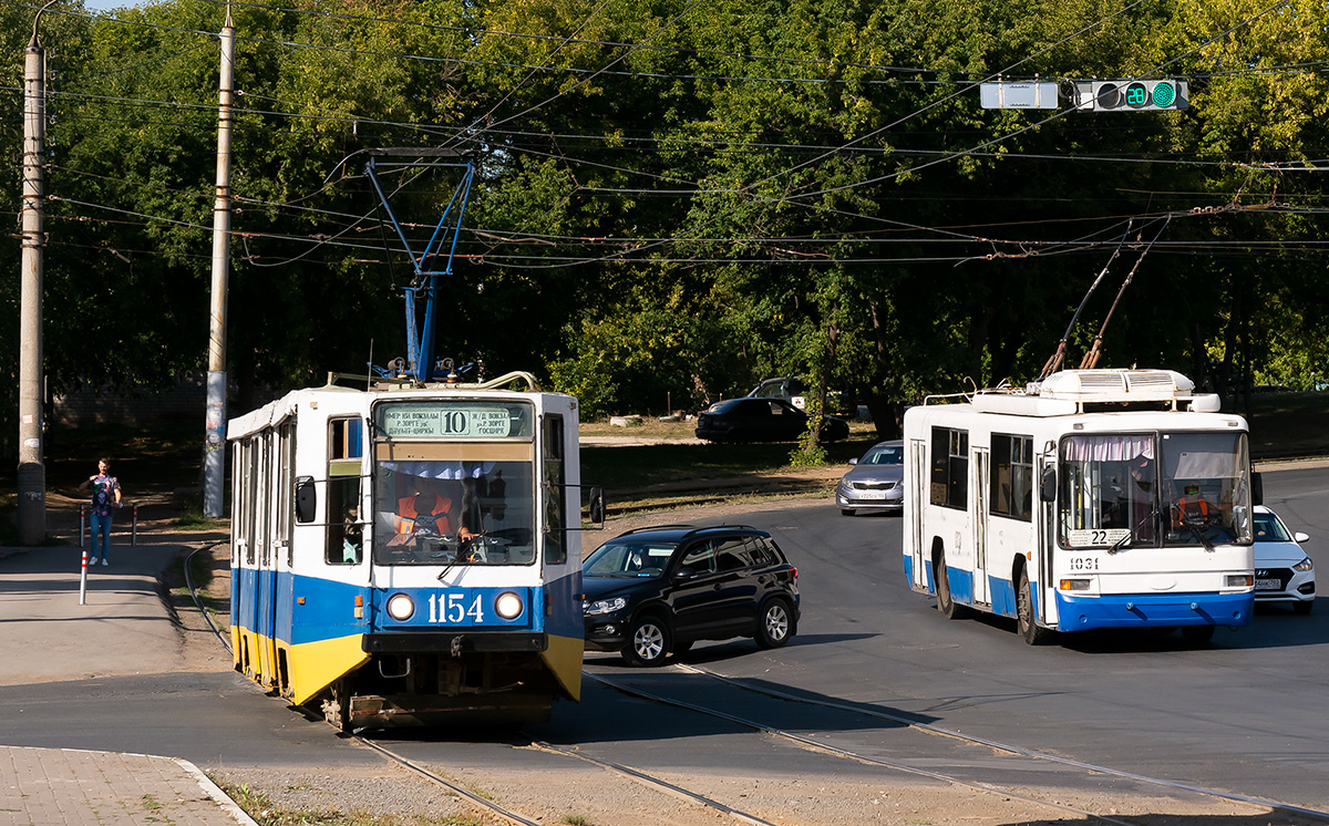 Уфа, 71-608К № 1154; Уфа, БТЗ-52767Р № 1031