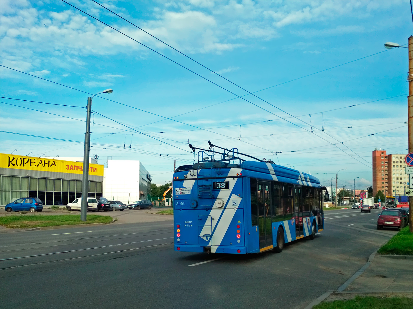Санкт-Петербург, Тролза-5265.08 «Мегаполис» № 6053