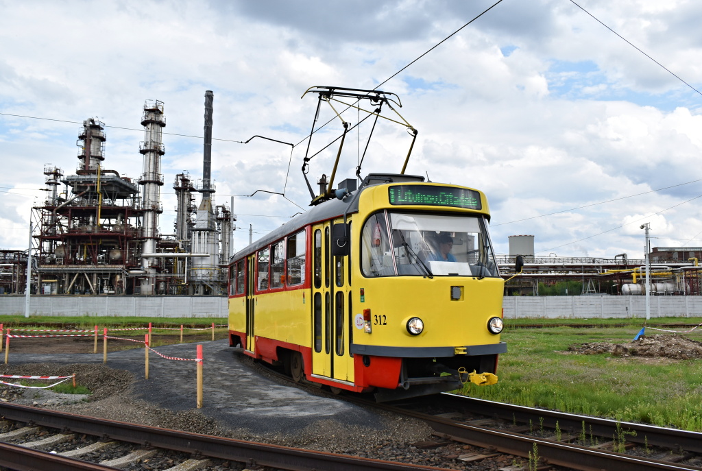 Мост ― Литвинов, Tatra T3M.3 № 312