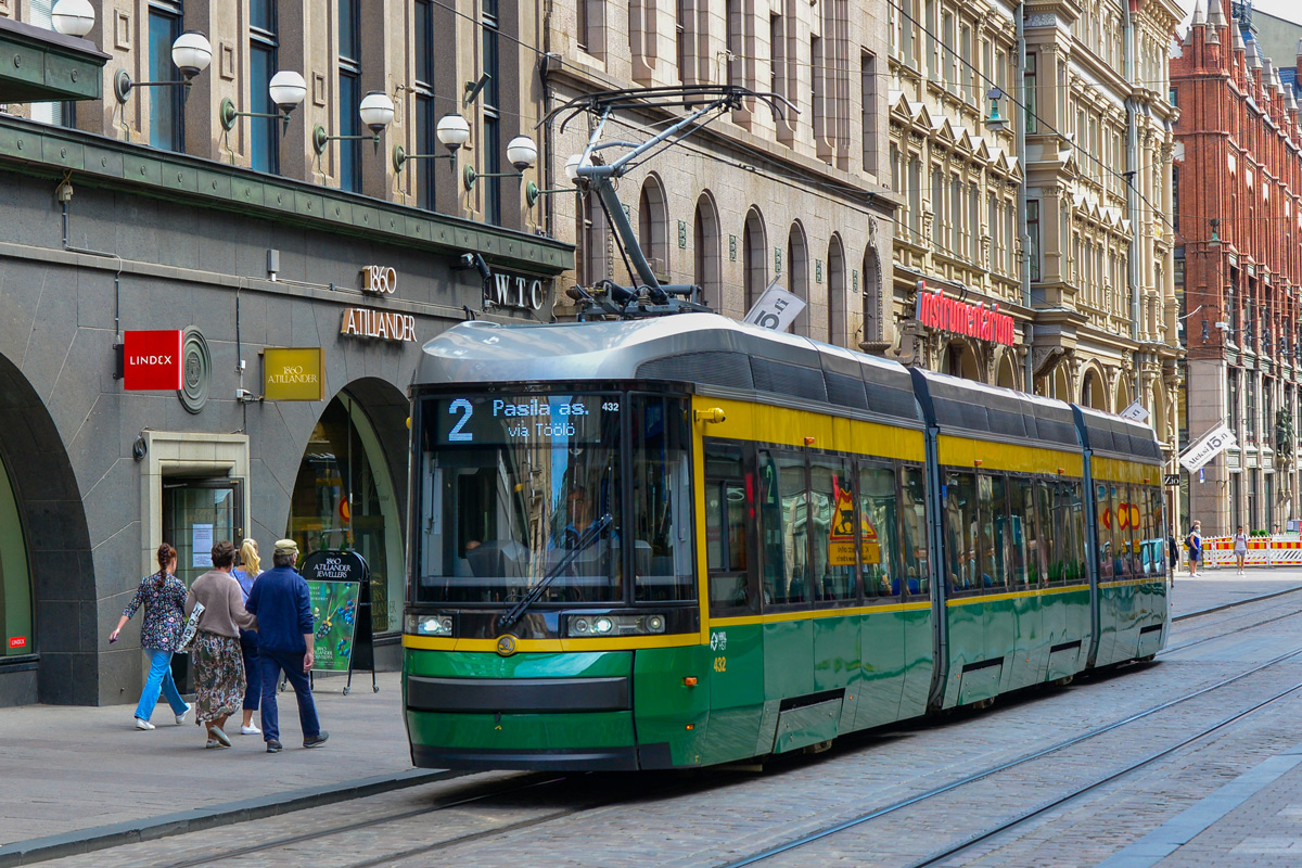 Хельсинки — Эспоо, Škoda ForCity Smart Artic MLNRV3 № 432