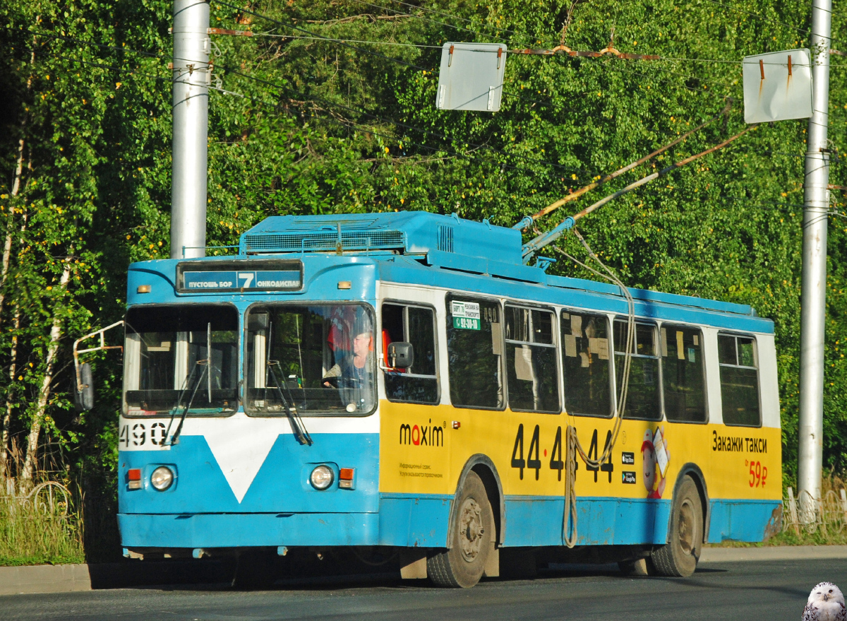 Ivanovo, ZiU-682GM1 (with double first door) č. 490