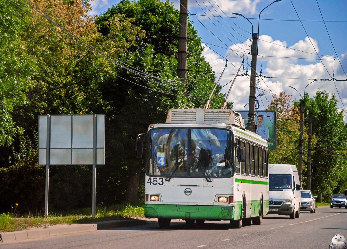 Иваново, ЛиАЗ-5280 № 483
