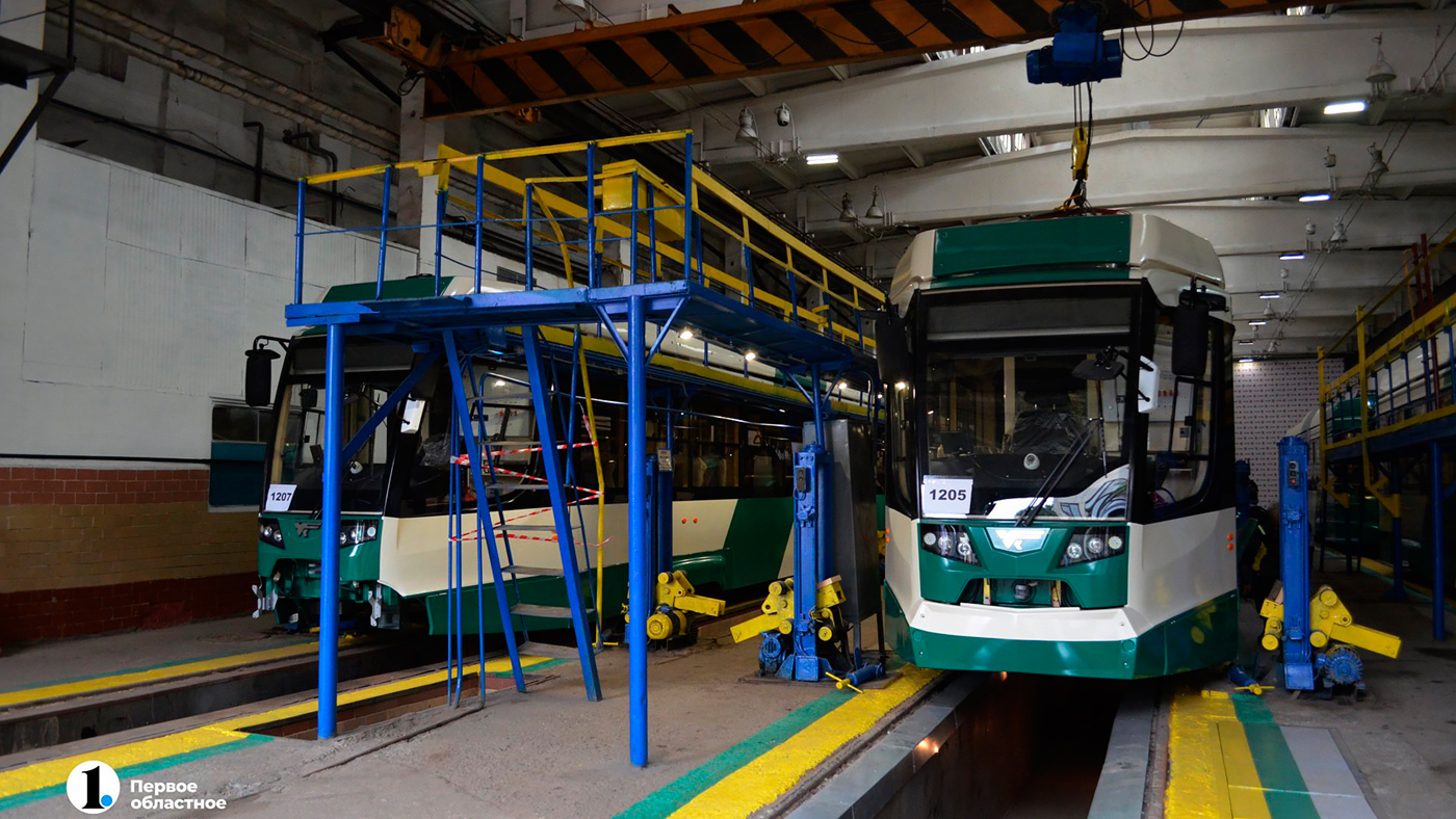 Tšeljabinsk, 71-623-04.01 № 1205; Tšeljabinsk — New trams Tšeljabinsk, 71-623-04.01 № 1205; Tšeljabinsk — New trams