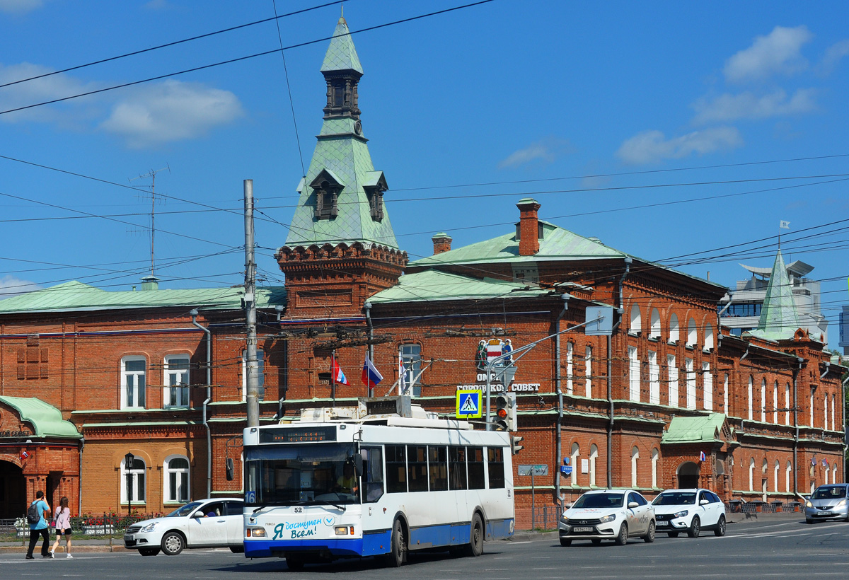 Омск, Тролза-5275.03 «Оптима» № 52