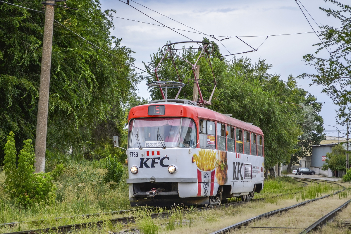 Волгоград, Tatra T3SU № 2739