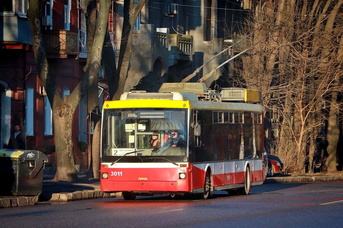 Одесса, Тролза-5265.00 «Мегаполис» № 3011