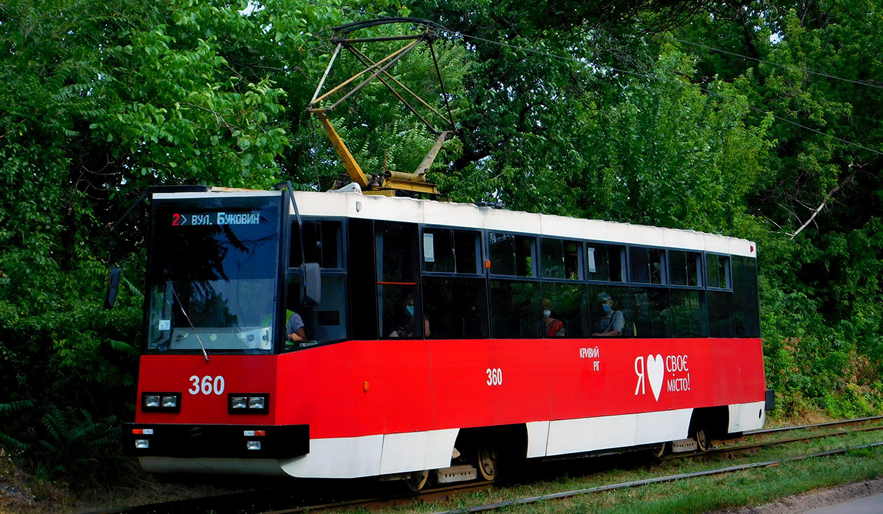 Кривой Рог, 71-605 (КТМ-5М3) № 360