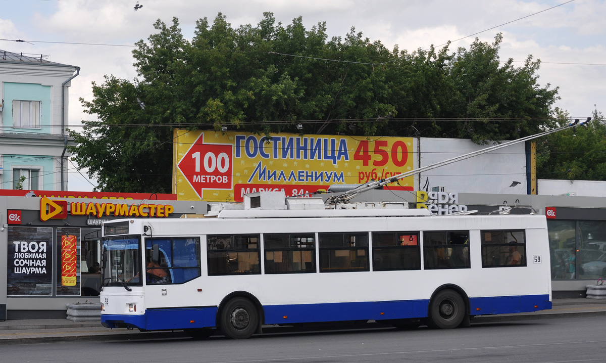 Омск, Тролза-5275.03 «Оптима» № 59