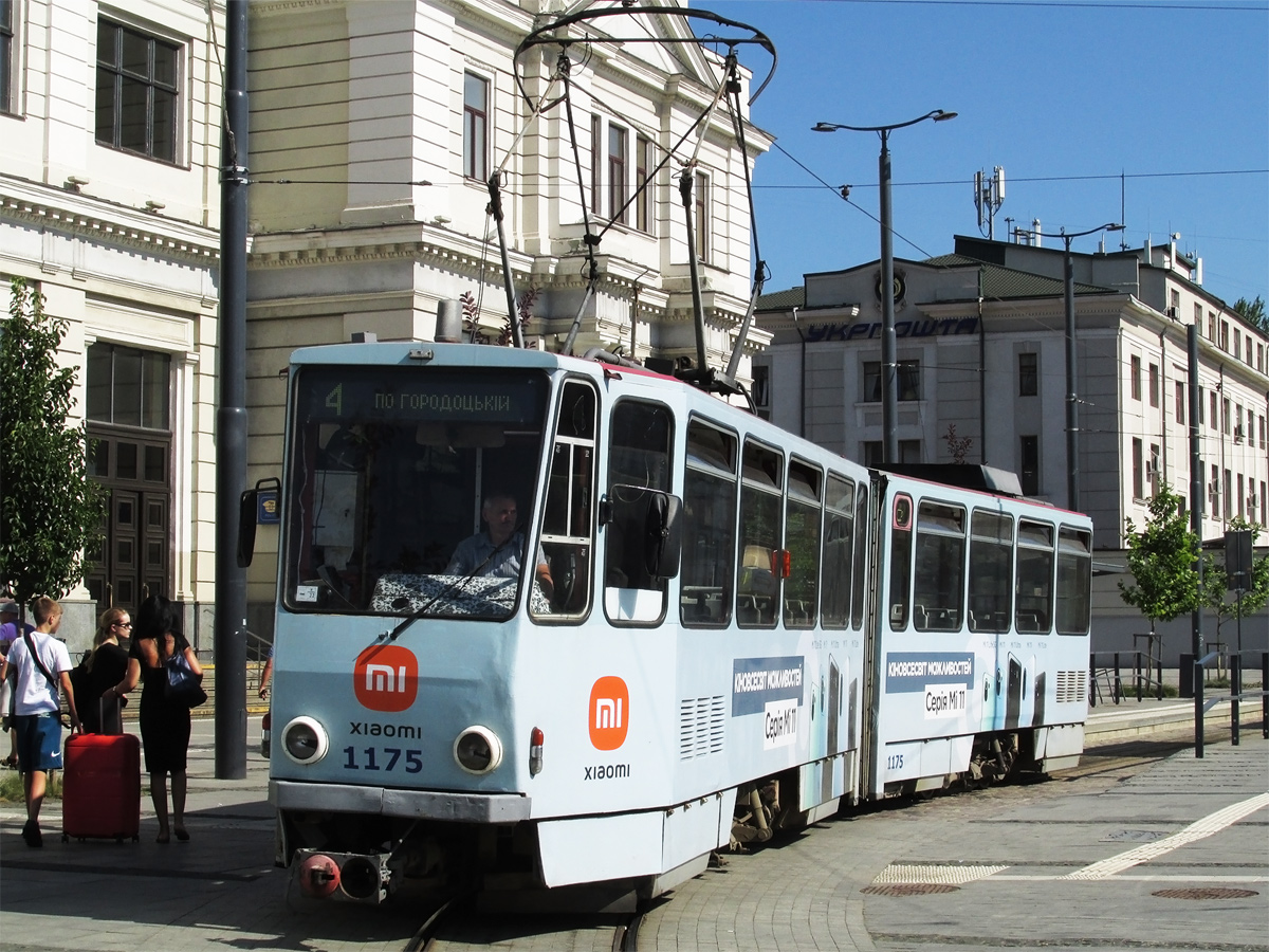 Львов, Tatra KT4D № 1175